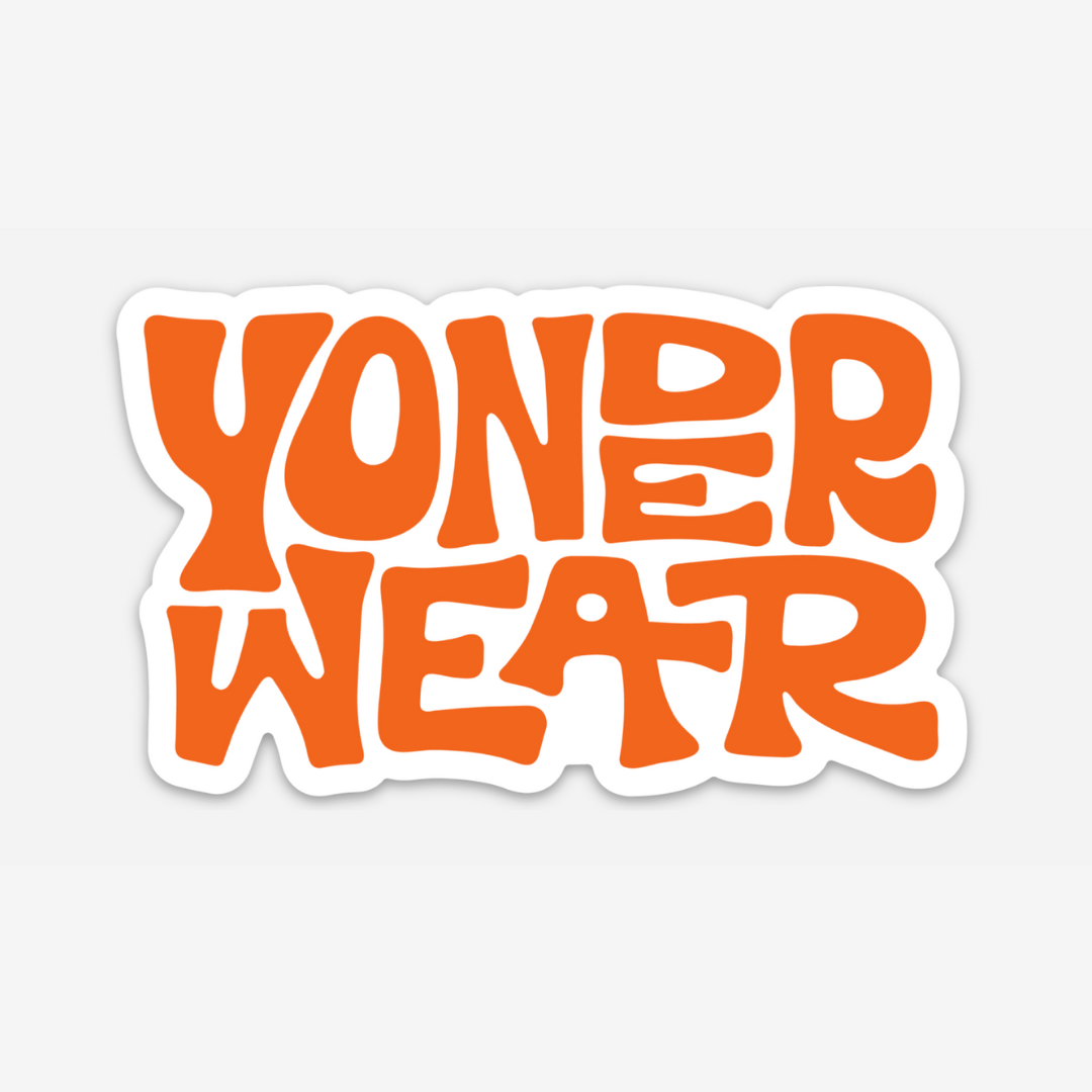 Yonderwear Sticker